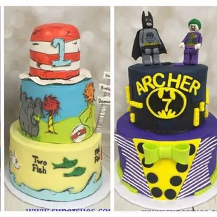 I've made themes of all kinds from Dr Seuss to Joker and the Batman.