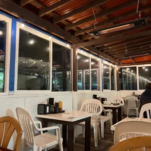 the interior of a restaurant