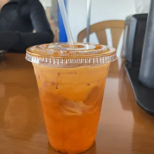 Thai ice tea