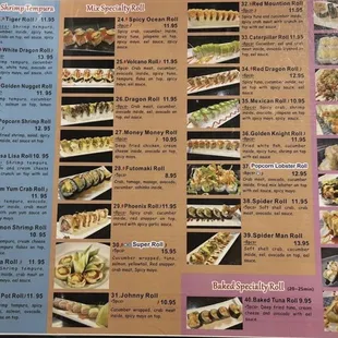 Menu, pg 2