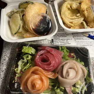 9 pieces Sashimi Moriawase