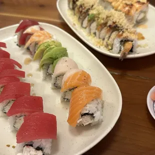 food, sushi, sushi and sashimi, sashimi