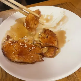 Salmon teriyaki