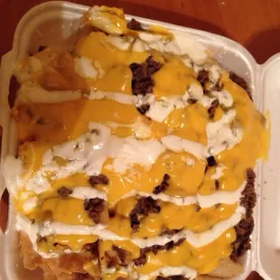 Asada nachos!