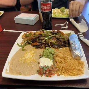 My fajitas were good!