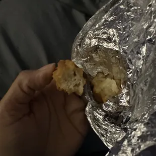 No caramel filling