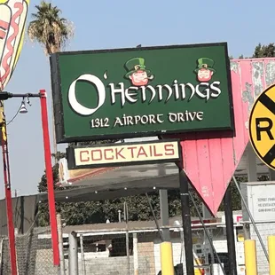 outside
