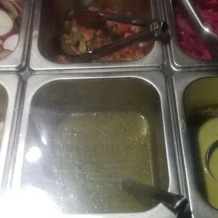 Salsa bar