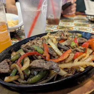Fajitas de asada