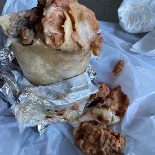 Beans on top of bean .