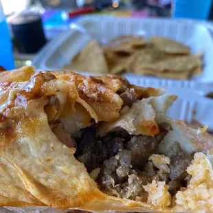 Messed up veggie burrito :/