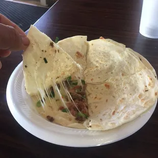 Quesadilla de alambre!!