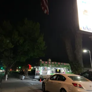 They moved to the other side of the car wash.