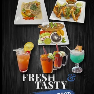 fresh tasty mexican food