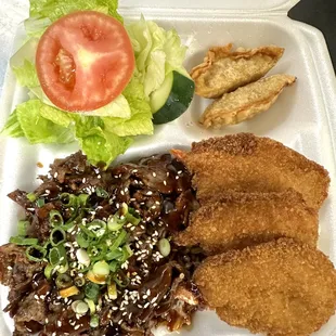 Beef &amp; shrimp combo