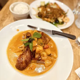 Roast duck curry sooo goood