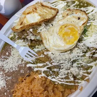 Chilaquiles Verdes  Chilaquiles