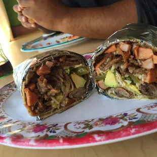 burrito, wraps, food, burritos and wraps
