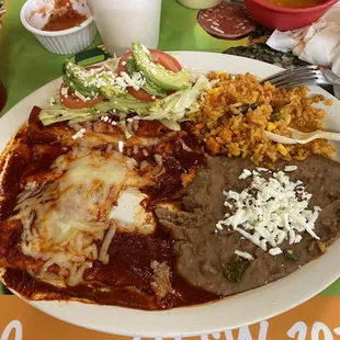 Enchiladas Rojas