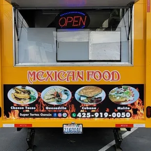 a mexican food truck