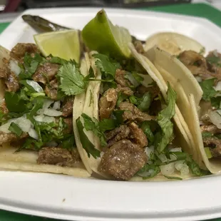 Tacos de tripa