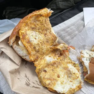 Torta with egg that I did not want. Call to see what the menu is before ordering. The menu online is not correct!