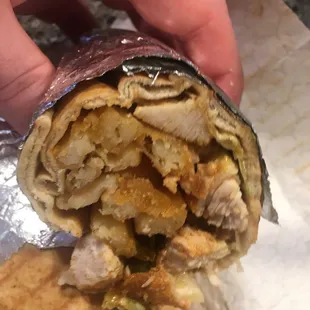 Chicken shawarma. Great flavors!