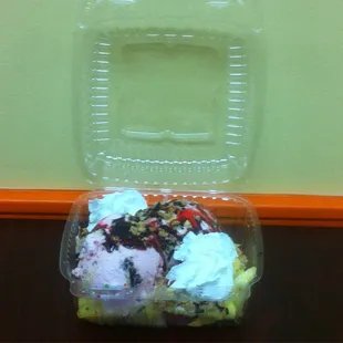 Bionico fruta con nieve !!