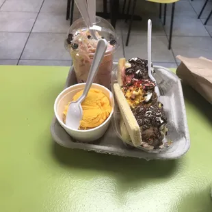 Try your favorite......Banana split flavor!