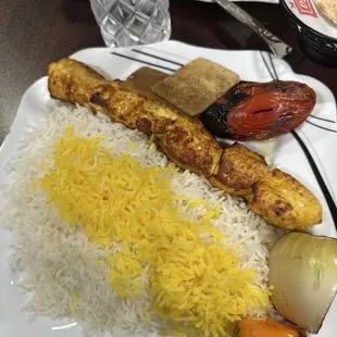 Chicken Kabab Plate