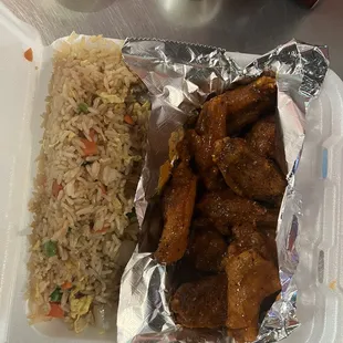 Hot Honey Lemon Pepper 10 Piece Wings Combo