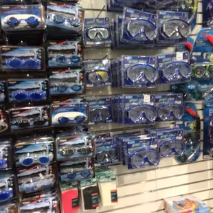 Goggles.