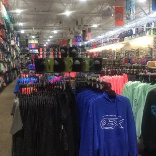 A lot of beach gear at decent prices.