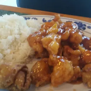 Orange chicken