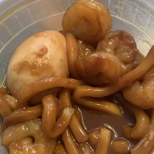 a close up of a bowl of food