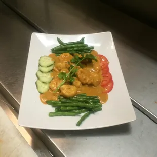 Malaysia Rendang Curry Shrimp