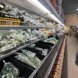 Asian veggies on deck