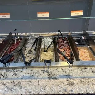 Lots of protein choices