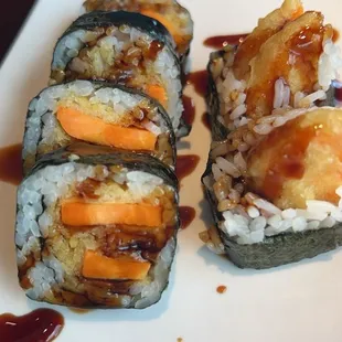 Sweet potato roll