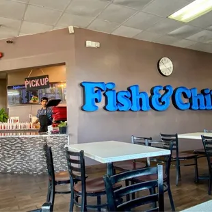 the interior of a restaurant