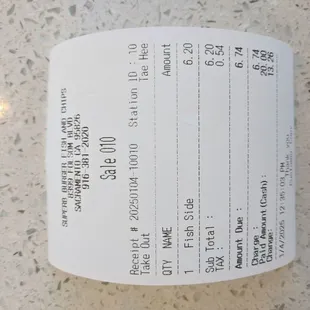 1 pc Fish price went up.