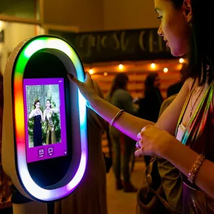 Easy to use touch screen with 120+ LED light settings.