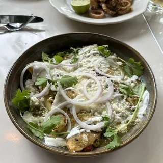 VEGETABLE ENCHILADAS SUIZAS