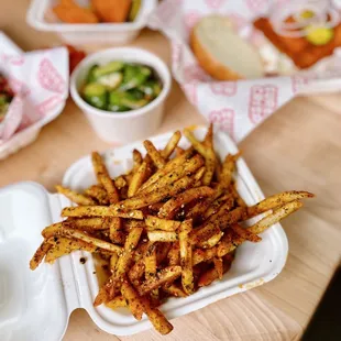 Hot fries - so yummy!!