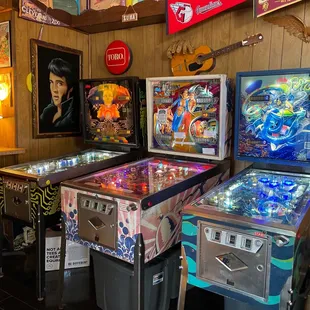 Awesome pinball machines!