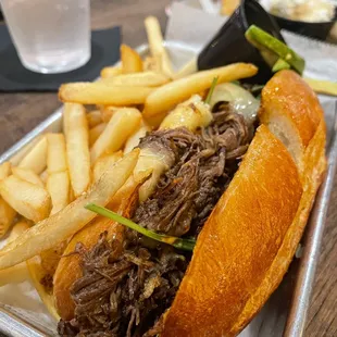 Short Rib sandwich at Superette