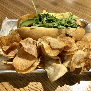 Hand-Cut Chips & Dip