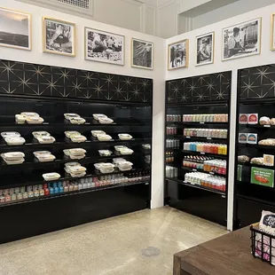 Pre-packaged lunches, beverages and sandwich selection. Fresh daily.