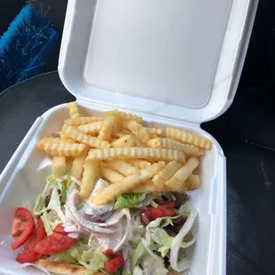 Lamb gyro plate