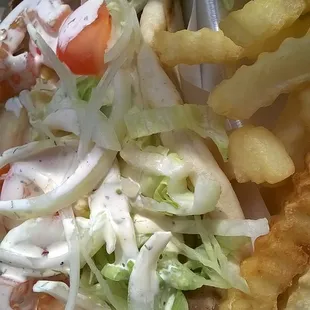 Combo Special with fries and a drink